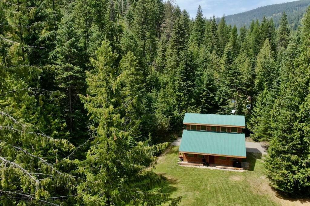 Cedar Cabin Near Silverwood Spirit Lake Экстерьер фото