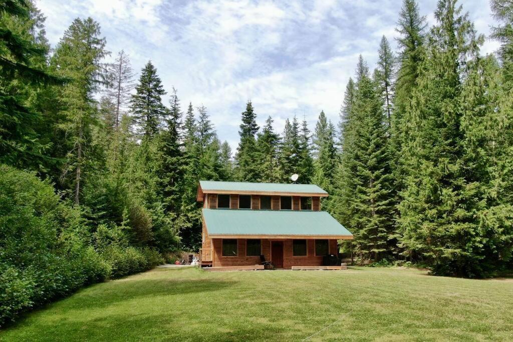 Cedar Cabin Near Silverwood Spirit Lake Экстерьер фото