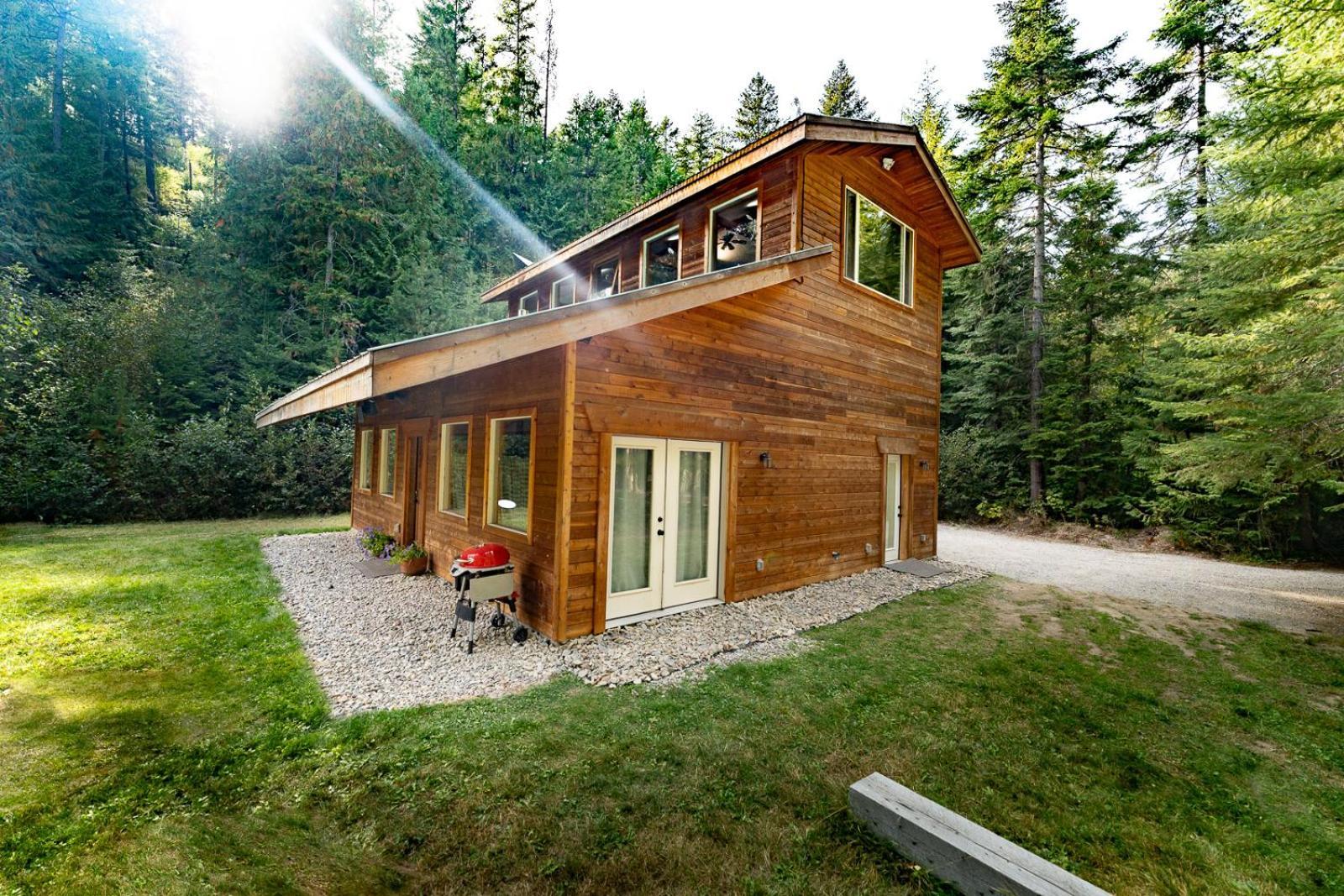 Cedar Cabin Near Silverwood Spirit Lake Экстерьер фото