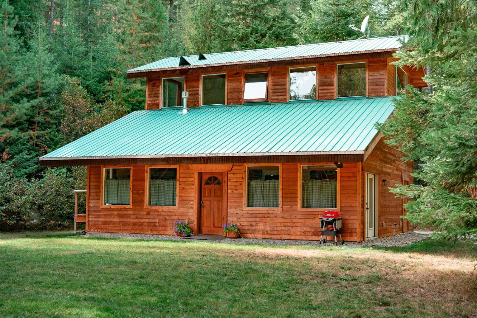 Cedar Cabin Near Silverwood Spirit Lake Экстерьер фото